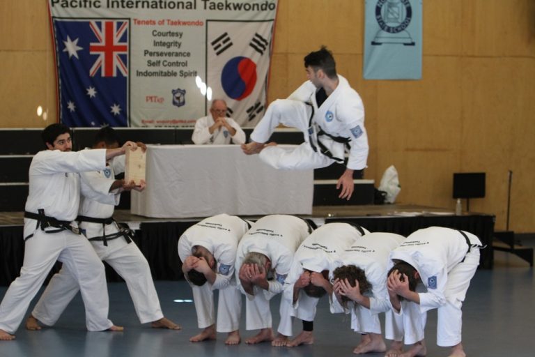 Flying side kick